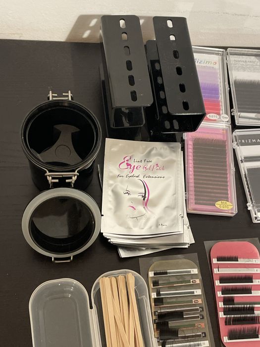 Materiały do przedłużania rzęs