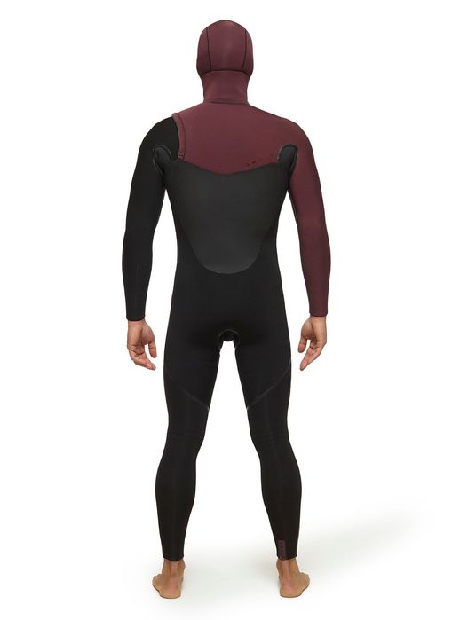 Deeply Wetsuit Chest Zip 4/3 Explorer Frost II c/ Hoodie - Size MT