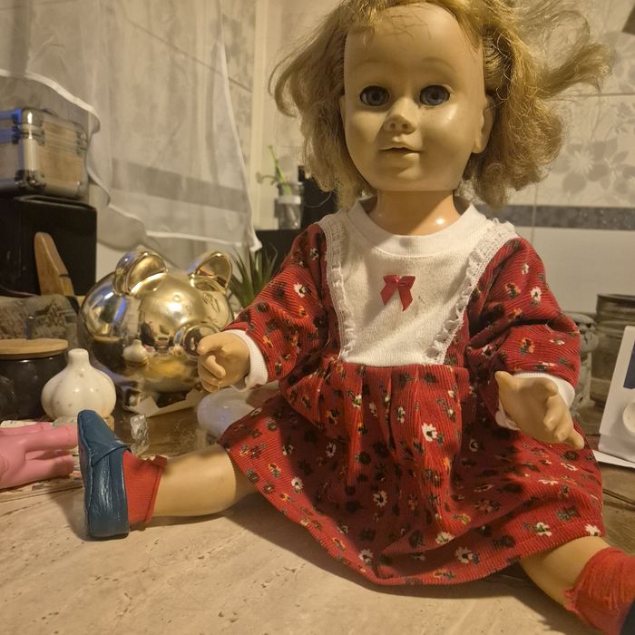 Piekna lalka z czasow prl