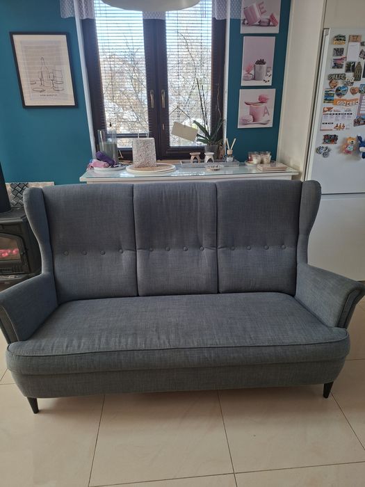 Sofa, kanapa Ikea STRANDMON
STRANDMON
Sofa 3-osobowa, Nordvalla ciemn