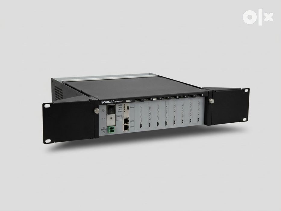Centrala telefoniczna Slican IPM-032 2U RACK – Pełna obsada 8 kart + CPU