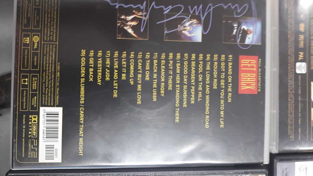 Pack nº 1 com 6 DVDs Musicais (Paul Macartney, Rita Lee, Pretenders)