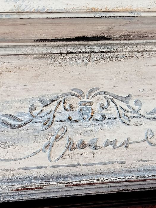 Panel i portyk shabby chic. Komplet