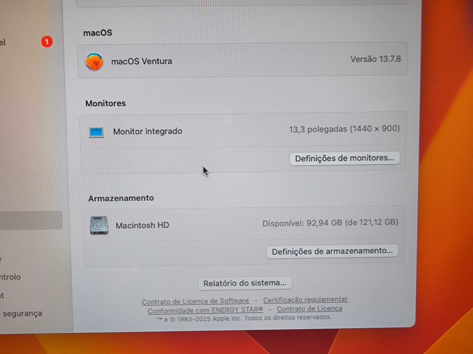 Apple Macbook AIR 13 i5 ssd 128GB