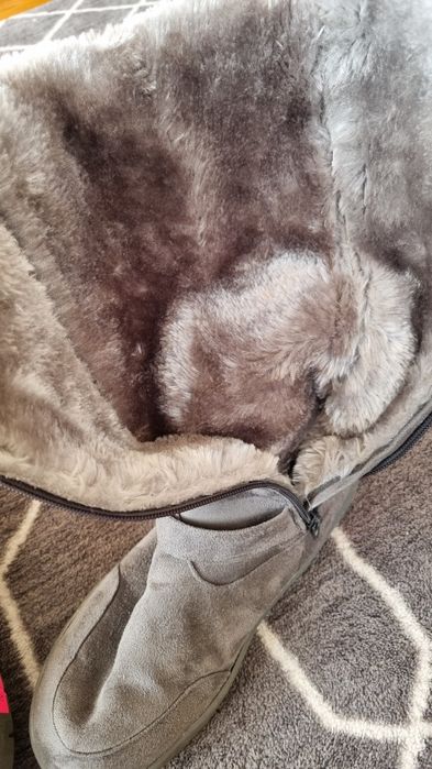 Buty zimowe z futerkiem