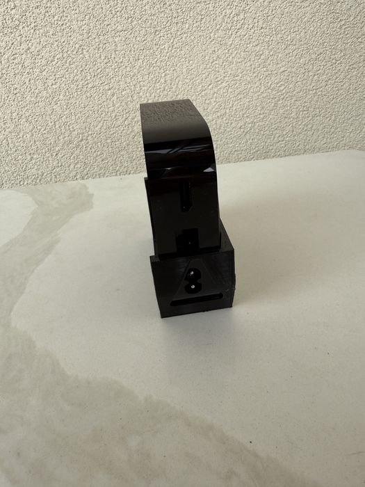 Uchwyt do Apple TV 4k 2022- druk 3D, wentylowany, montaż taśma/śruby