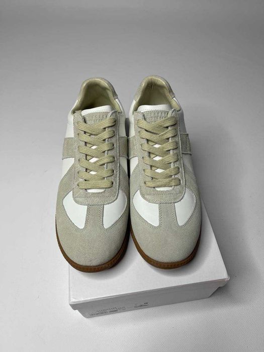 Maison Margiela Replica Gats кеди сірі кросівки кеды серые кроссовки