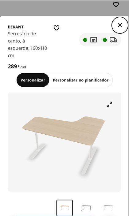 Mesa de escritório