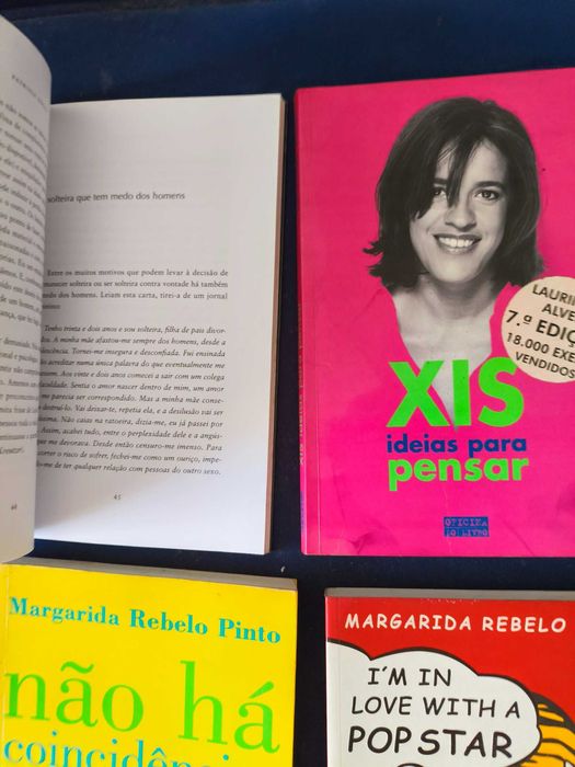 Lote 4 Livros Crónicas de Sucesso e Ficção Urbana - Oficina do Livro (Margarida Rebelo Pinto)