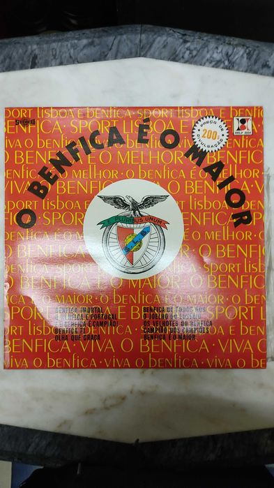 LP Vinil   O Benfica é o Maior Album 33 rotações disco