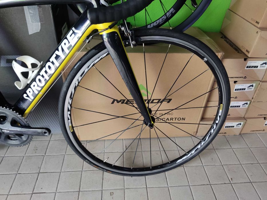 Bicicleta de estrada de carbono XS