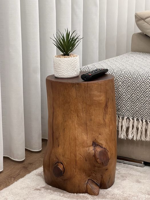 Troncos de apoio sofá