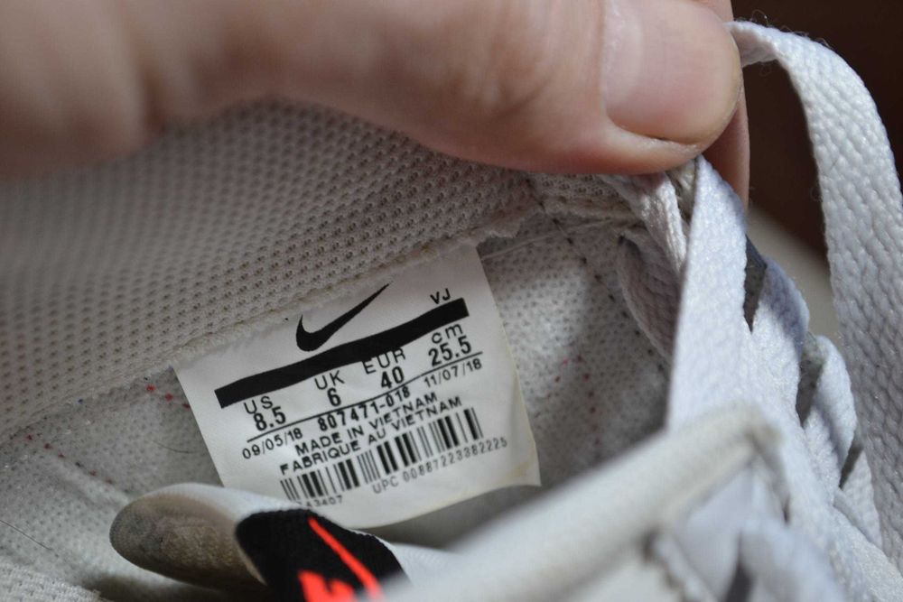 nike cortez leather 40р кроссовки кожаные оригинал