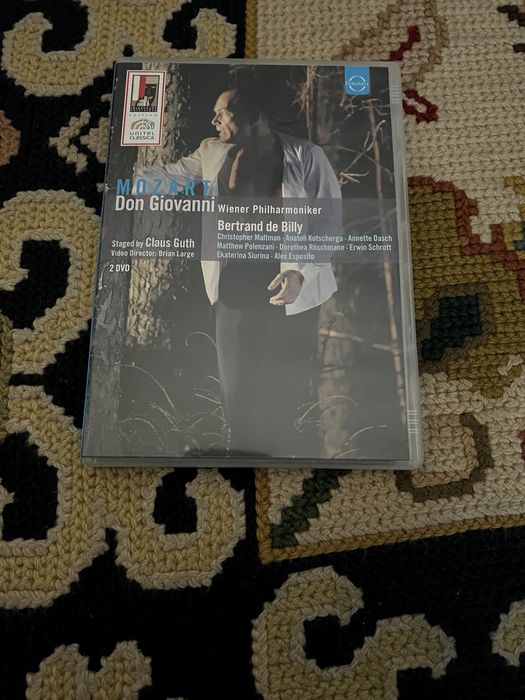 Mozart don giovanni 2 dvds