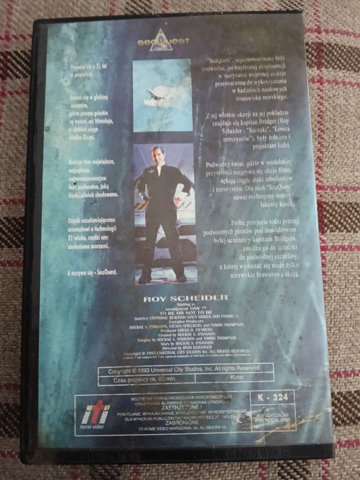 Kaseta VHS „SeaQuest DSV .