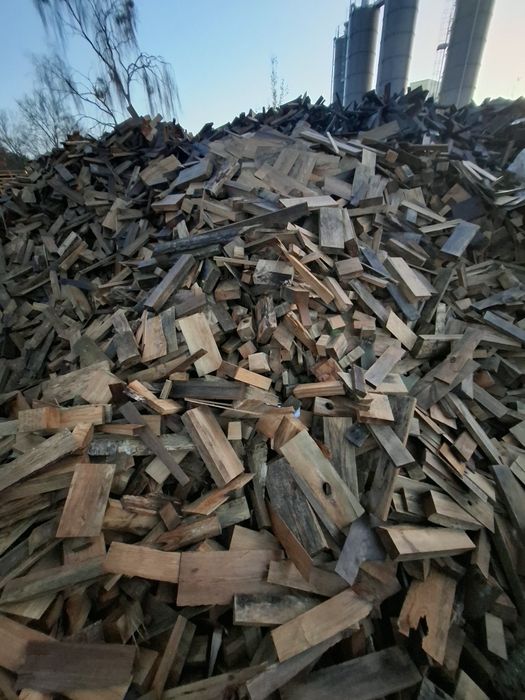 Zrzyny tartaczne drewno opałowe