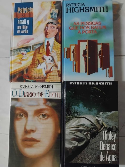 4 Livros Policiais de Patricia Highsmith-CL