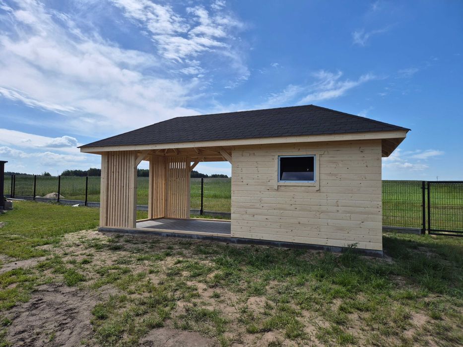 Altana ogrodowa, pomieszczenie gospodarcze, konstrukcja, zadaszenie