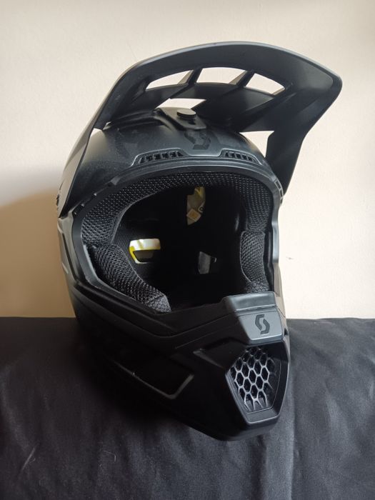 Capacete BTT Scott Nero Plus MIPS Stealth Black