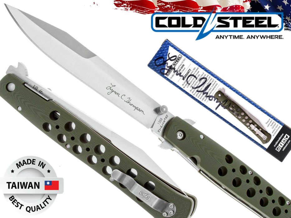 Ніж Cold Steel Ti-Lite 6 Lynn Thompson Signature (S35VN, G10)