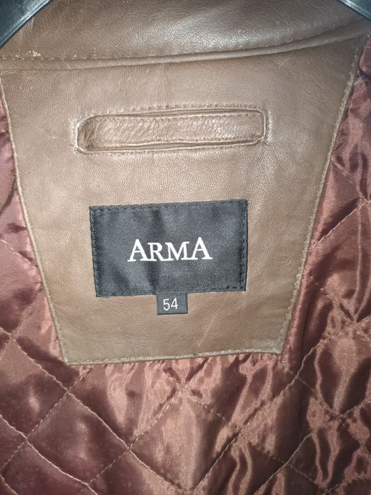 Casaco homem castanho de pele (ArMA)