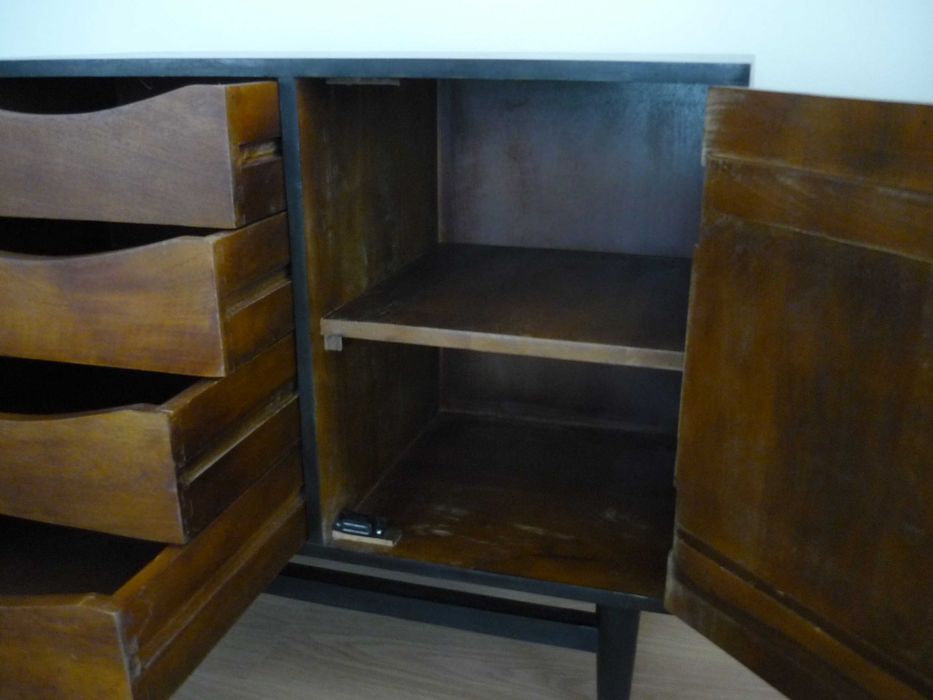 aparador consola COOPER area infinitas madeira acácia