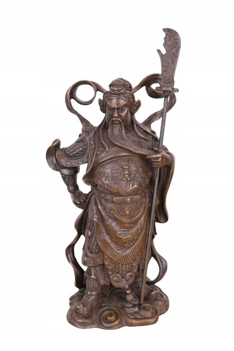 Samurai Figura Z Brązu 26 Cm
