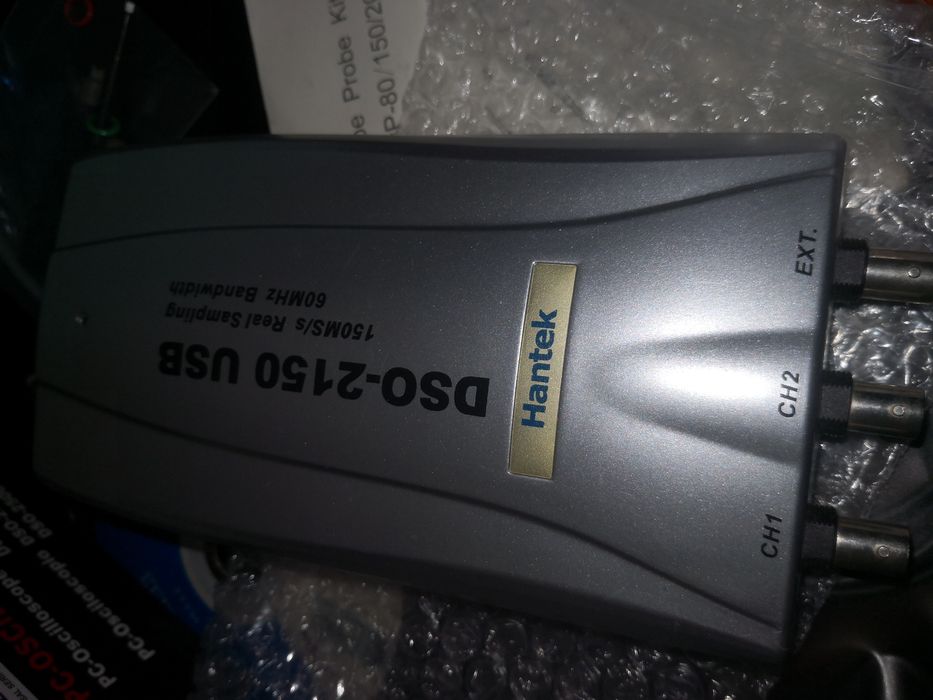 Hantek DSO2150 USB Osciloscópio 60 Mhz 2 canais