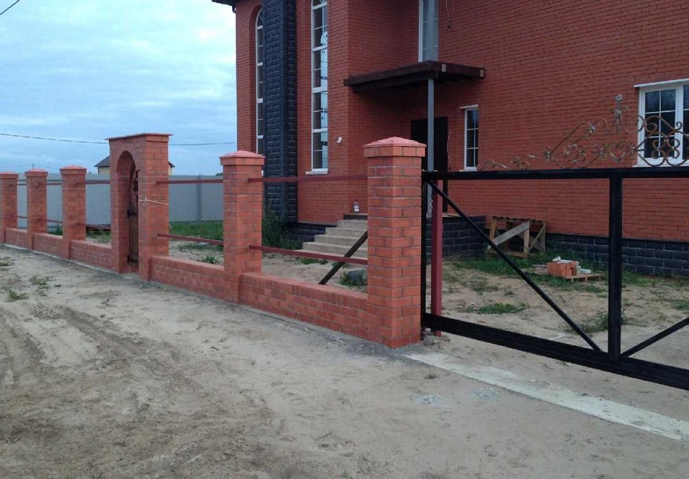 Установка заборов, ворот, калиток, беседок, навесов, козырьков, ковка