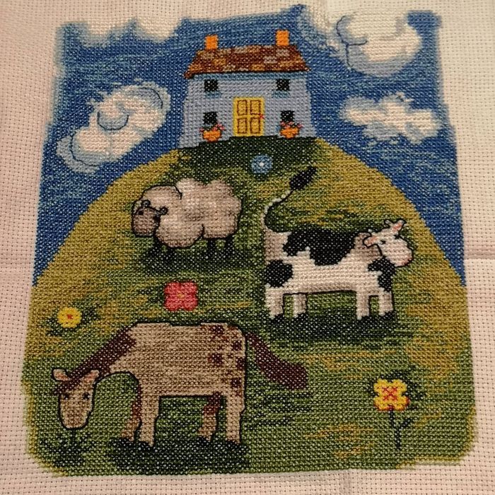 Quadro em ponto cruz