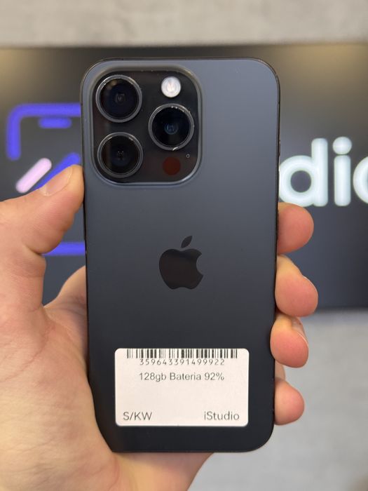 RATY 0% iPhone 15 Pro 128GB BATERIA 92% GWARANCJA 12 miesiecy!!!