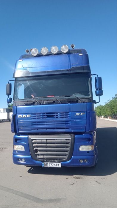 Даф ТЕ 95 XF тягач самосвал автомат 2004