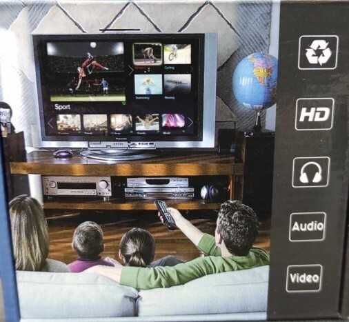 Konwerter AV (RCA) HDMI | Cinch na HDMI | 1080p | TV LED LCD