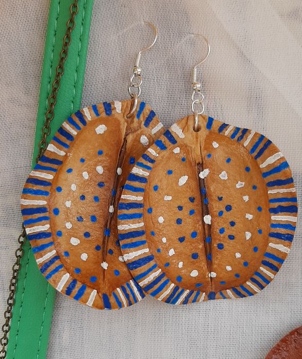 Brincos Eco Chic Jacarandá - Novos