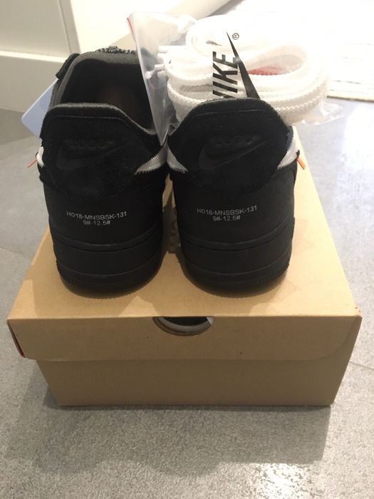 NIKE AIR FORCE 1 LOW X OFF WHITE rozm. 44.5 (AO4606 - 001)