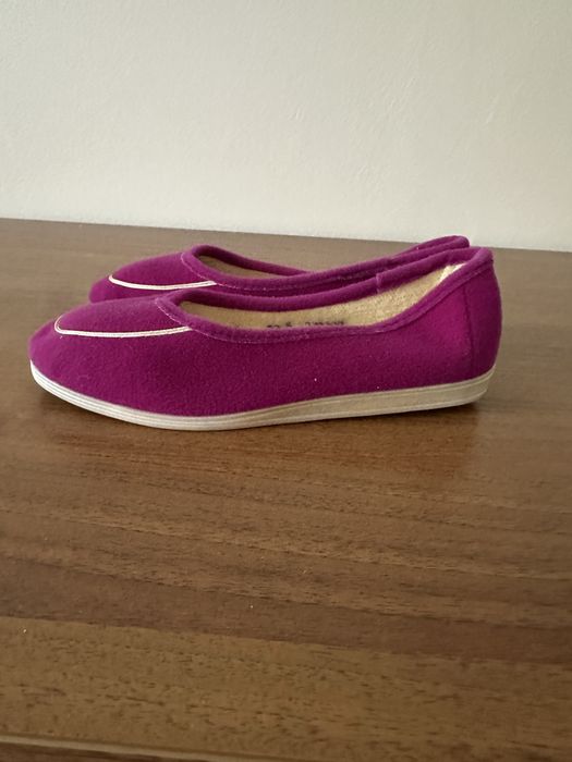 Тапочки, розмір 35, велюр