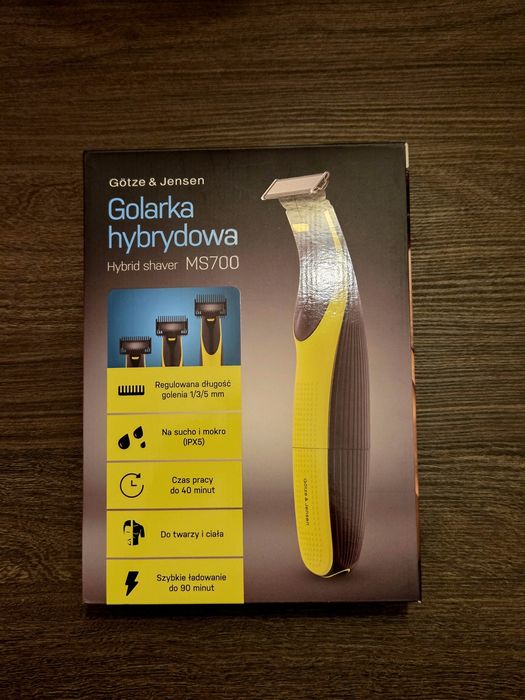 Golarka hybrydowa trymer GÖTZE & JENSEN MS700 Na mokro i sucho