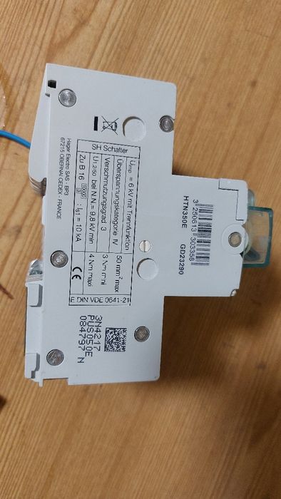Wyłącznik nadprądowy SLS E50