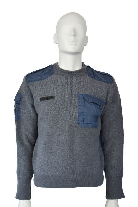 sweter służba więzienna sw szary xs
