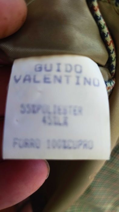 Casaco Guido Valentino, tamanho XL