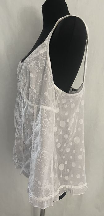 Biała bluzka rozmiar 48