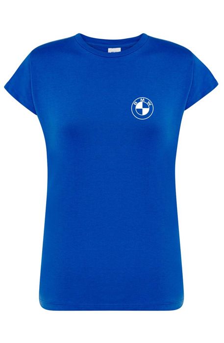 koszulka L damska z logo BMW + flaga POLSKI + imię