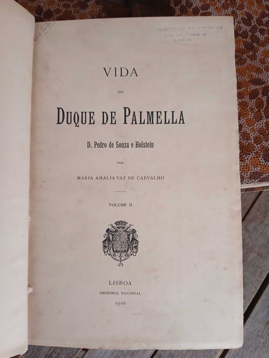 Vida do Duque de Palmela - Maria Amália Vaz de Carvalho