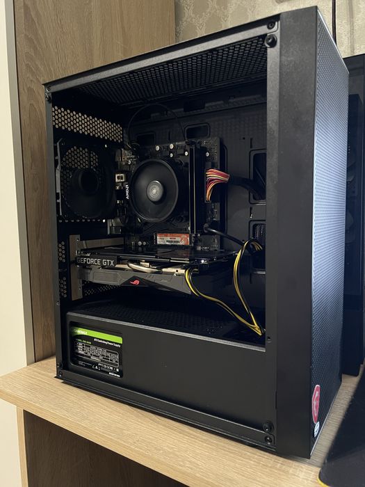 Компʼютер R5 3600,A520,16ram, m.2 128 gb,hdd 500 gb,GTX 1660 Super