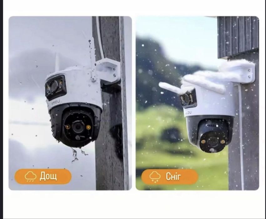 WIFI IP відеокамера Dahua IMOU Cruiser Dual 8/10 mp PTZ поворотна