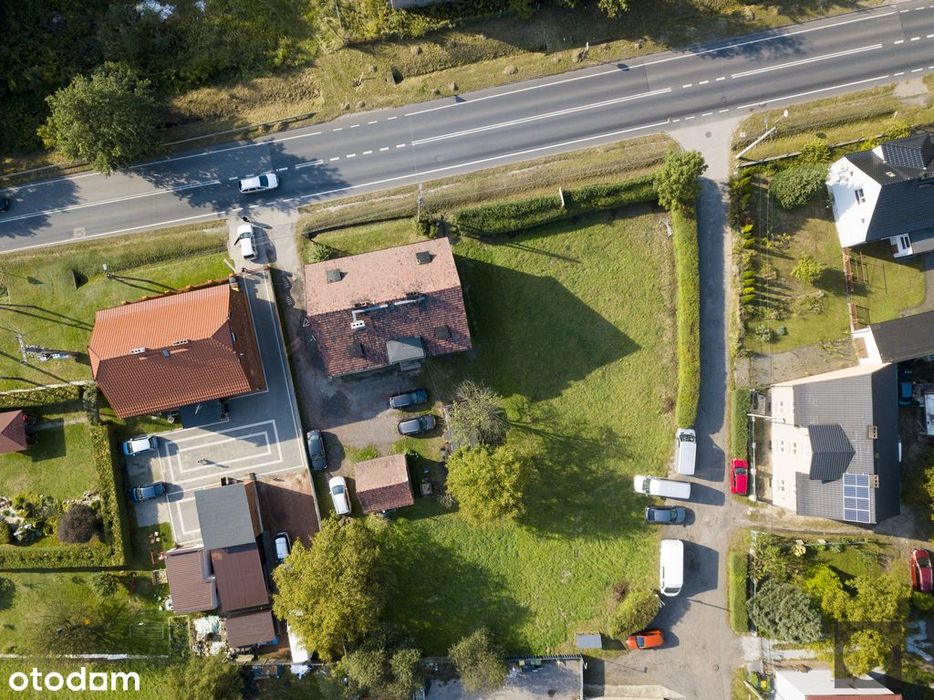 Działka budowlana Górniki, przy drodze krajowej 78