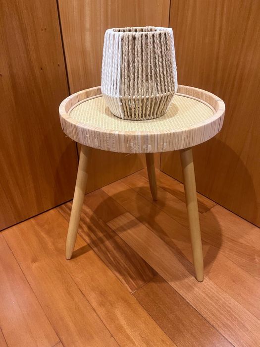 Mesa de centro em bambu
