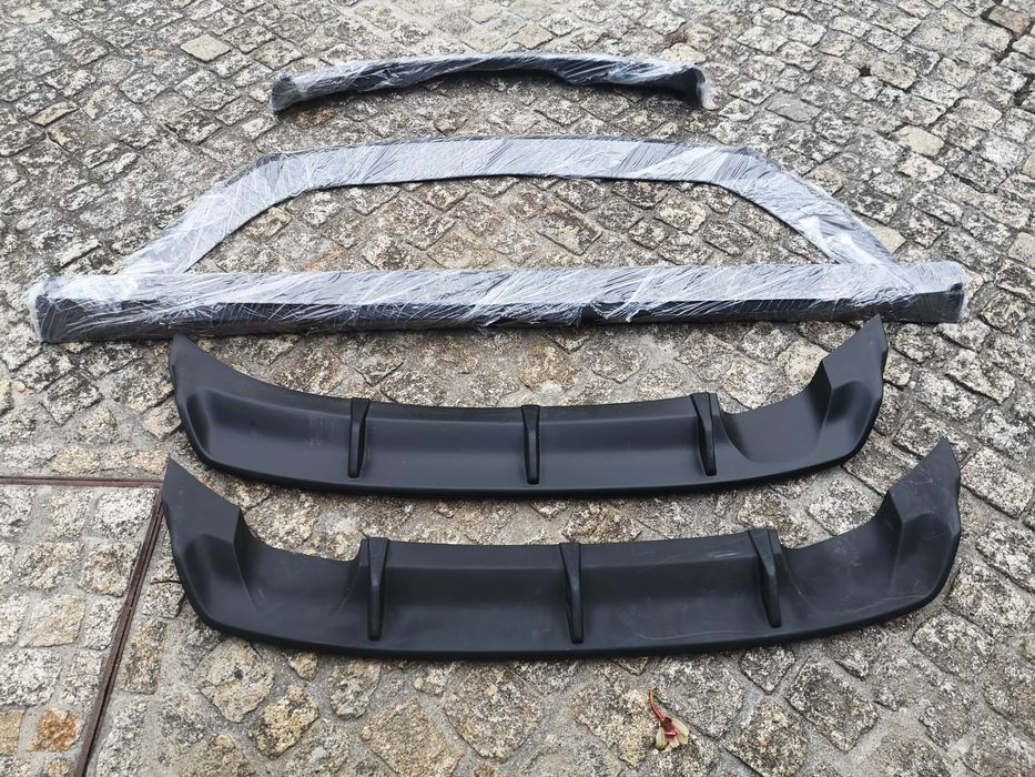 LIP SPOILER AILERON EMBALADEIRAS Difusor Aba SEAT LEON MK3 5F CUPRA FR