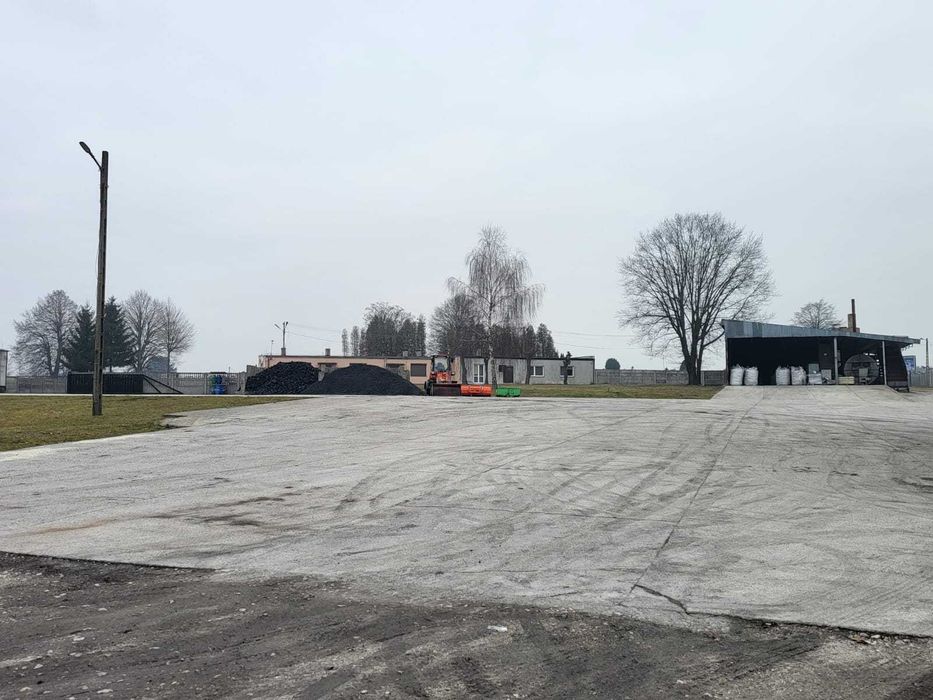 Hala produkcyjna, magazyn, plac, waga, zbiorniki, mieszkanie - 3,7ha