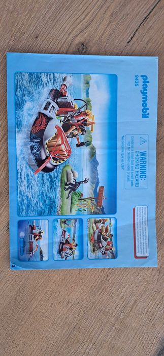 Poduszkowiec Playmobil Action 9435 4+ motorówka